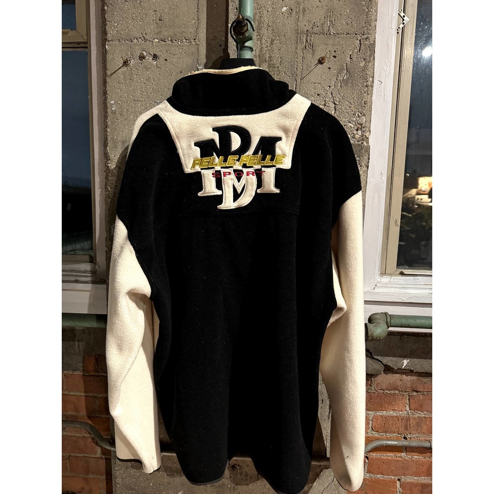 Rare Vintage 90s Pelle Pelle Fleece Pullover